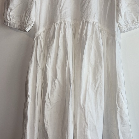 Aware by Vero Moda Puff Sleeve Dress White - Picture 6 of 11